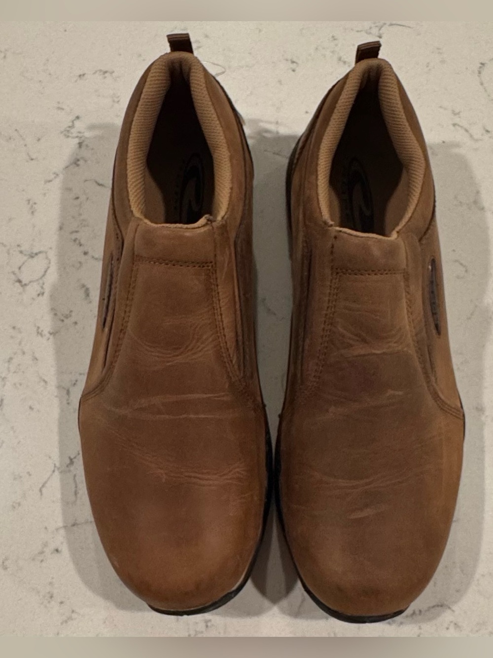 NWT Roper Men’s Performance Slip on Shoes Size 12 in Light Brown